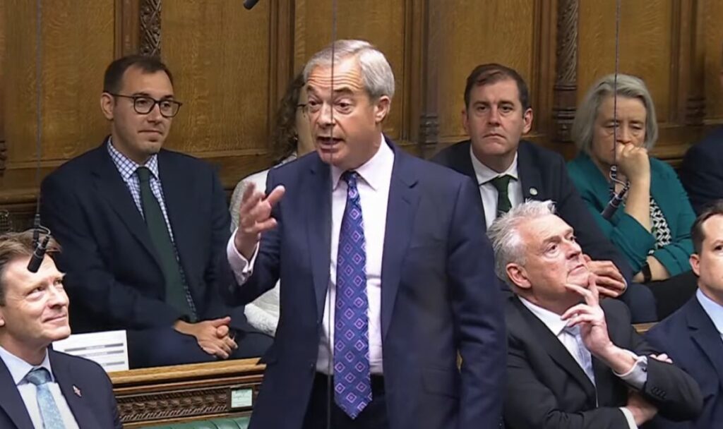 Nigel Farage tears apart Starmer’s migration plan in PMQs clash: ‘National emergency!’